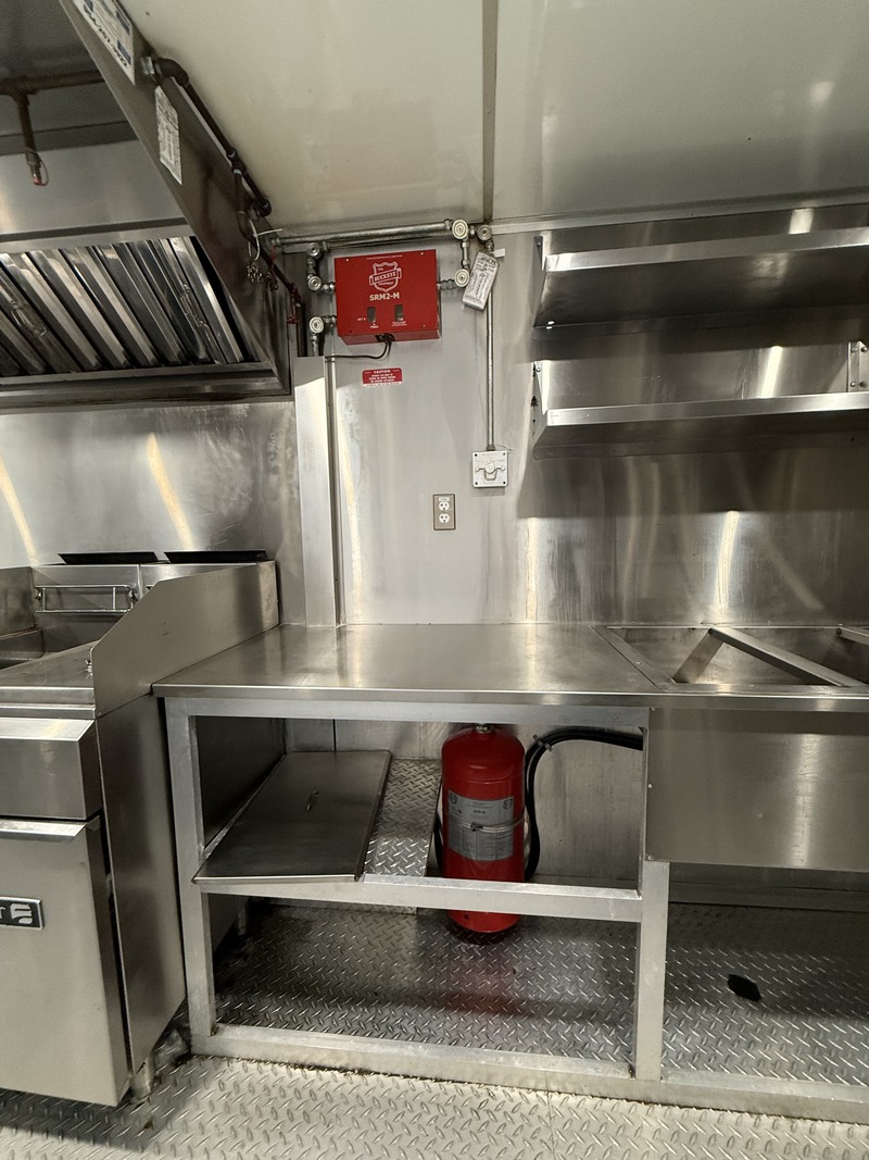 Fire Suppression System Suppression under counter
