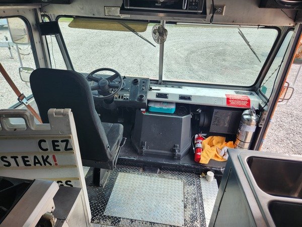 Step Van Converted to a Food Truck For Sale Food Truck Cab