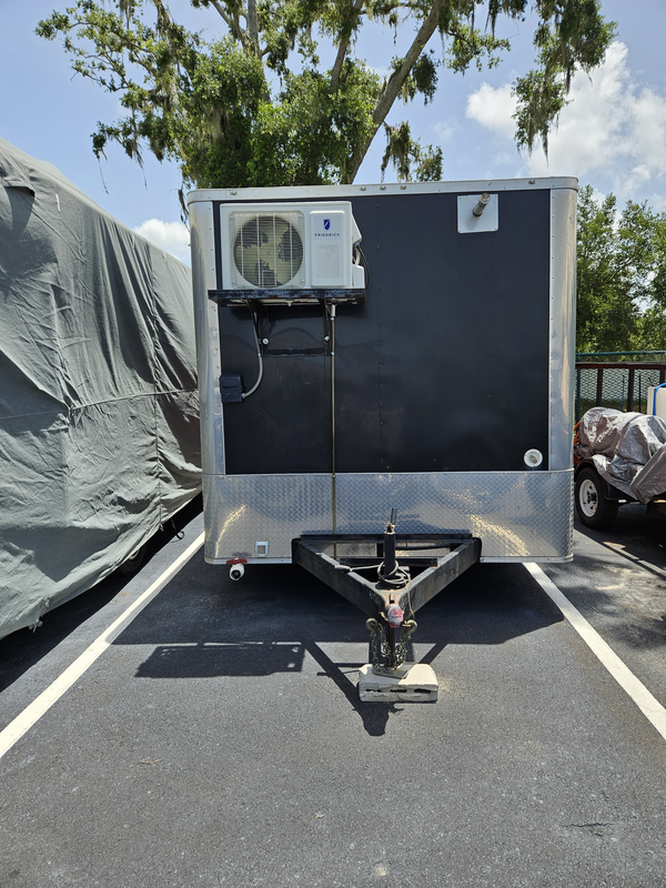 Front of Food Trailer Nose of Food Trailer