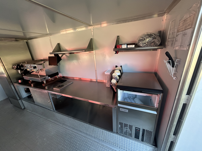 Espresso Production Area Espresso Grinder and Machine