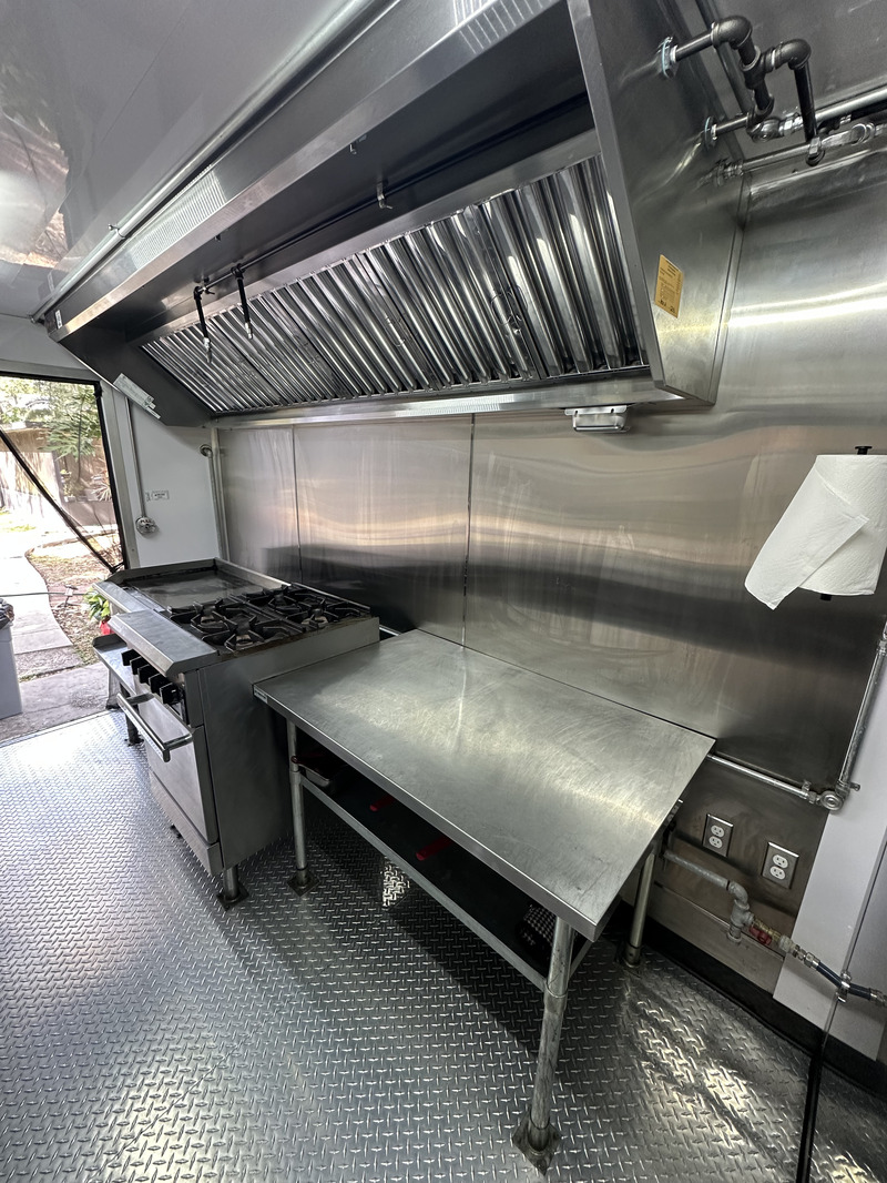 Kitchen of Food Trailer For Sale Cookline