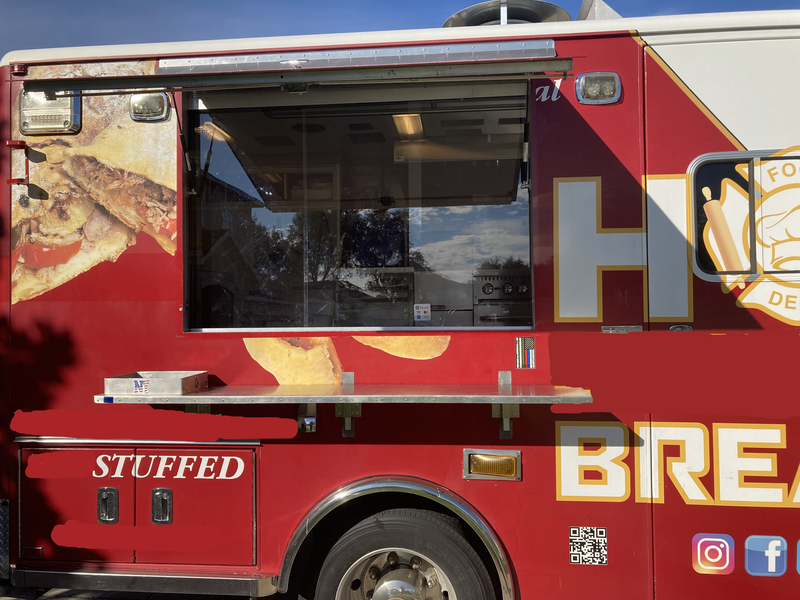 Ambulance Food Truck Serving Window