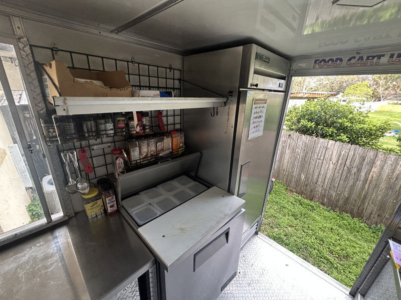 Sandwich Prep Table and Freezer Sandwich Prep Table