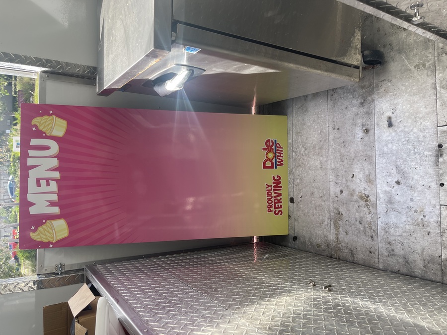 Menu on Ice Cream Truck For Sale Ice Cream Truck Menu