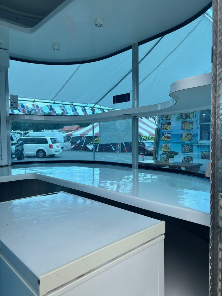 Freezer inside the building Freezer