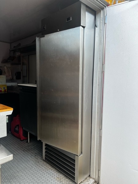 Fridge on Food Trailer
