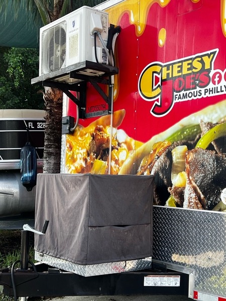 Food Trailer with AC and Genny For Sale