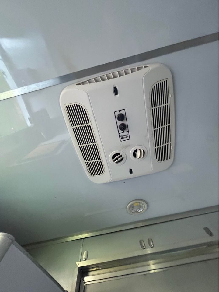 AC Unit on Ice Cream Truck Air Conditioner