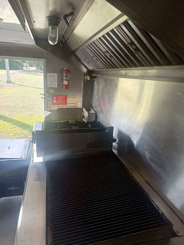 Cookline of Food Cart Food Truck Kitchen Line