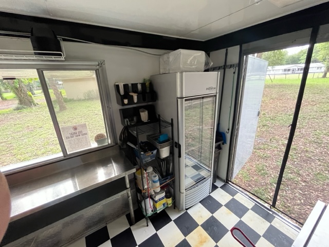 Food Cart for Sale with large serving window Serving Window in Food Cart