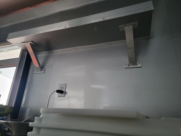 Food Cart For Sale Shelf on a Food Cart