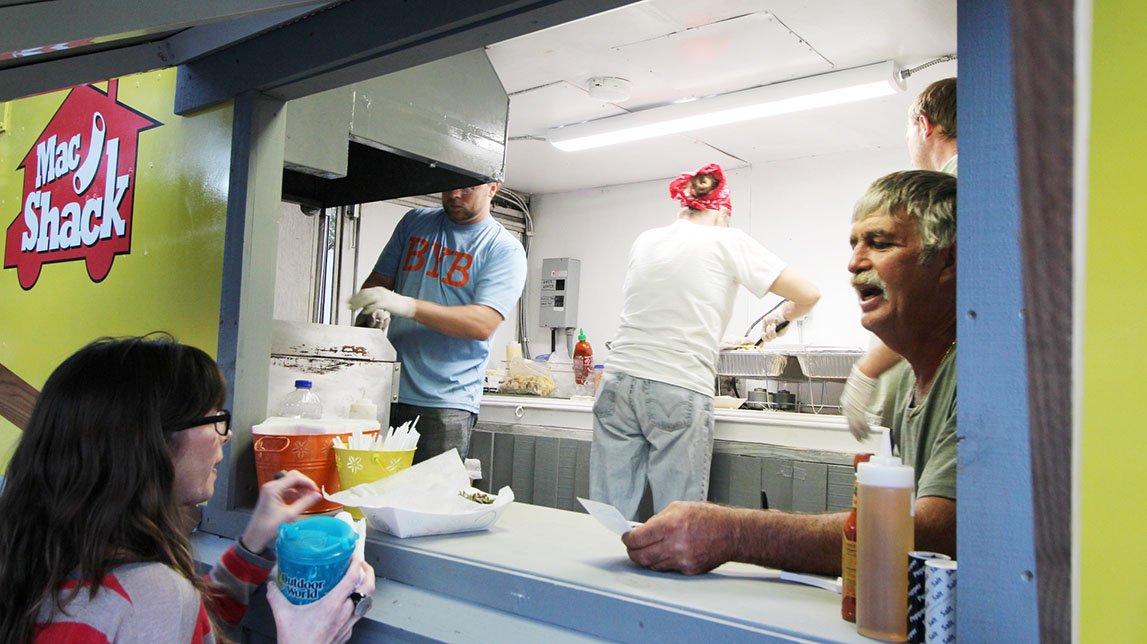 Mac Shack Order window