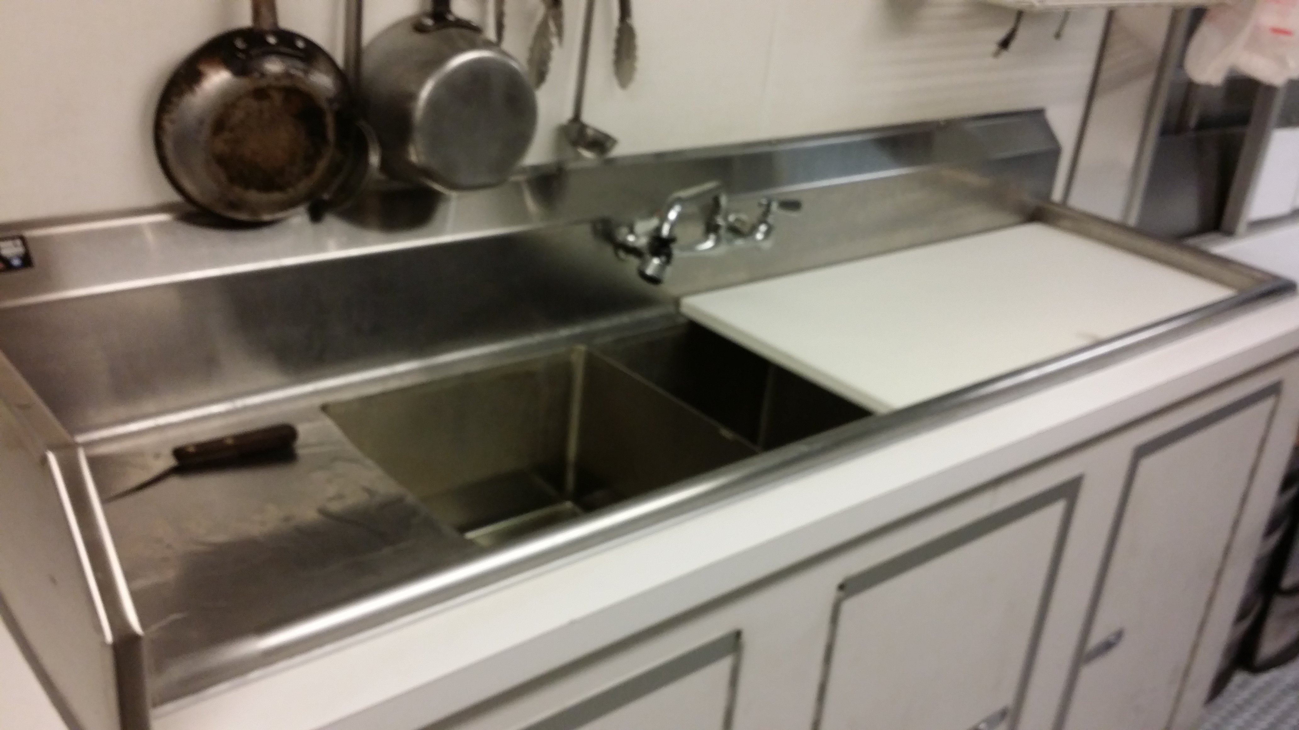 Sink in Food Trailer for sale Sink in Food Trailer