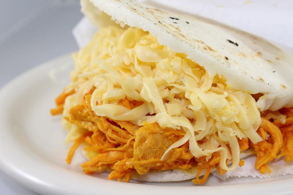 La Catira - Shredded Chicken and Gouda Cheese Nico's Arepas Grill La Catira - Shredded Chicken and Gouda Cheese