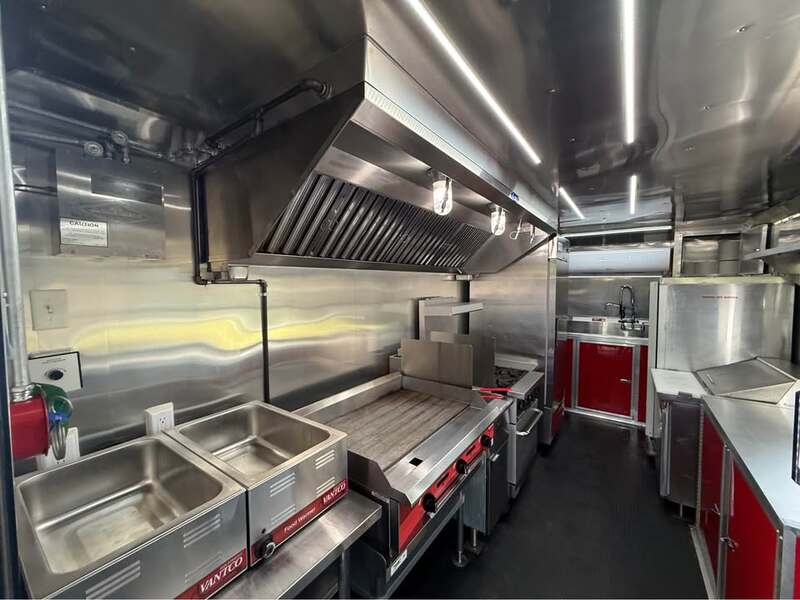 Cookline for BBQ Food Trailer